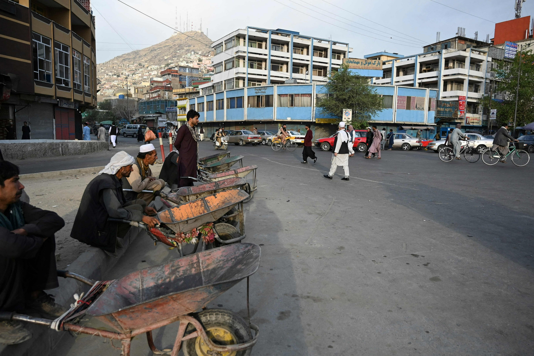 今日的喀布尔街头