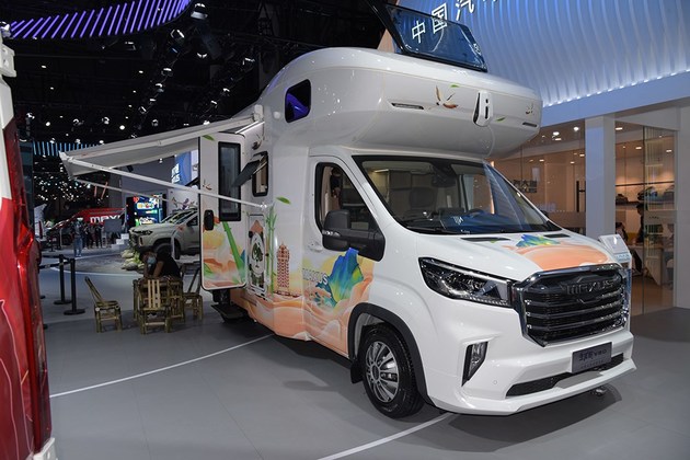 2021成都车展:上汽大通maxus v90双拓版亮相