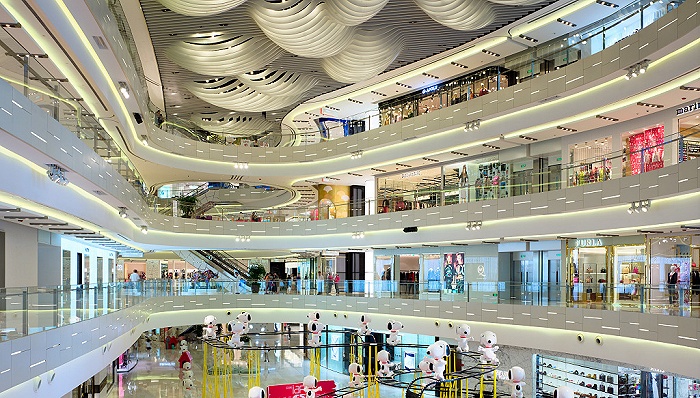 上海环贸iapm商场 图片来源：视觉中国