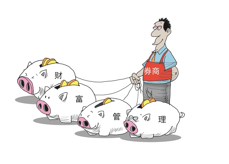 漫画:王建明【深圳商报讯】(记者 陈燕青)今年上半年a股小幅上涨,券商