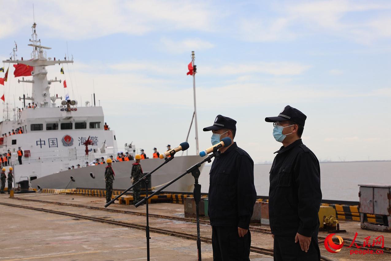 中国海警完成北太平洋公海渔业执法巡航凯旋