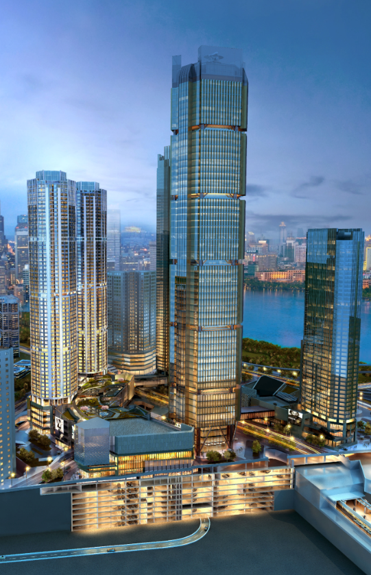 (世茂·重庆中心效果图)