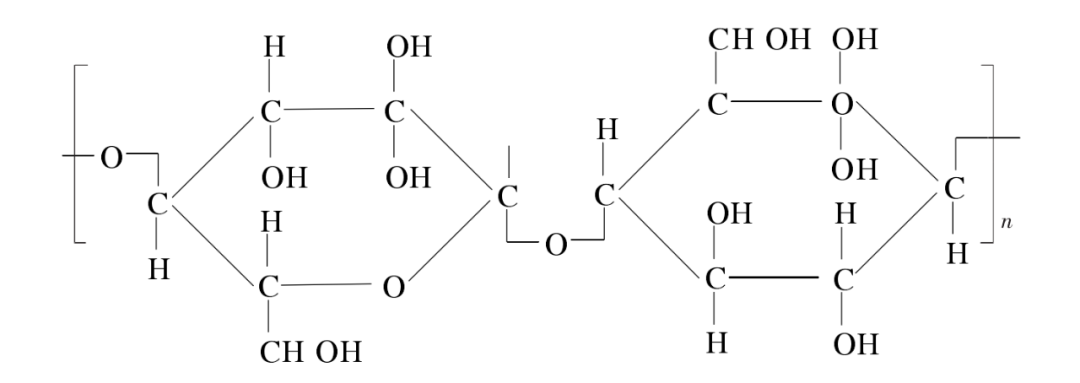 棉纤维分子结构中的基本结构单元是葡萄双糖剩基,纤维分子由葡萄双糖