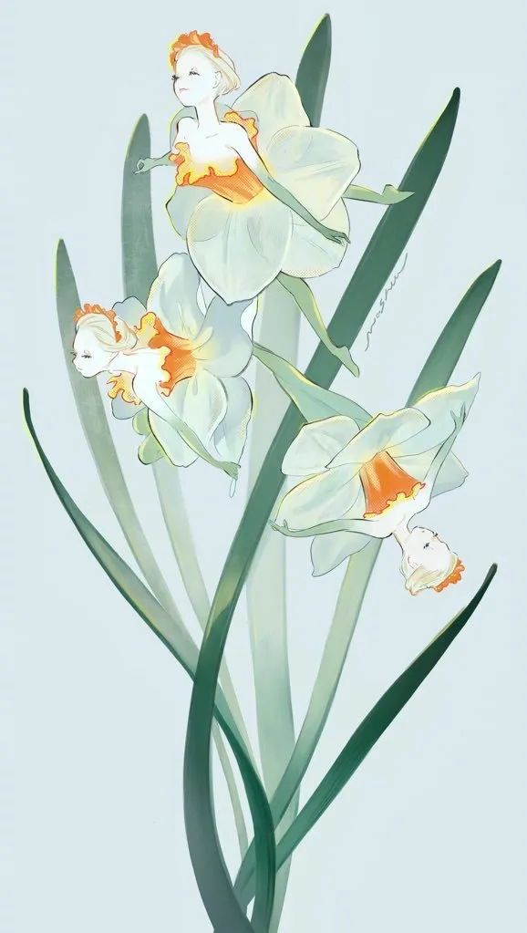 花朵拟人系列好美呀对花仙子有了画面