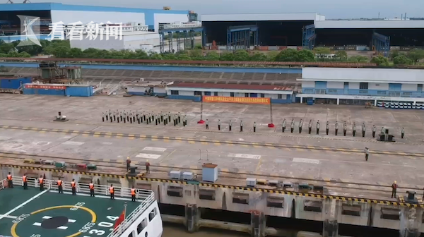 视频 中国海警完成北太平洋公海渔业执法巡航凯旋 手机新浪网