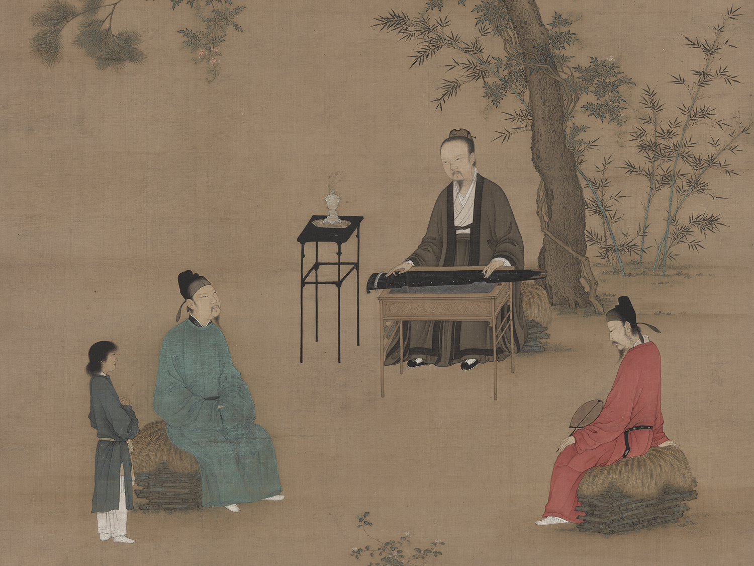 现场|故宫特展"林下风雅":从唐宋元高逸人物图看起|人物画_新浪财经