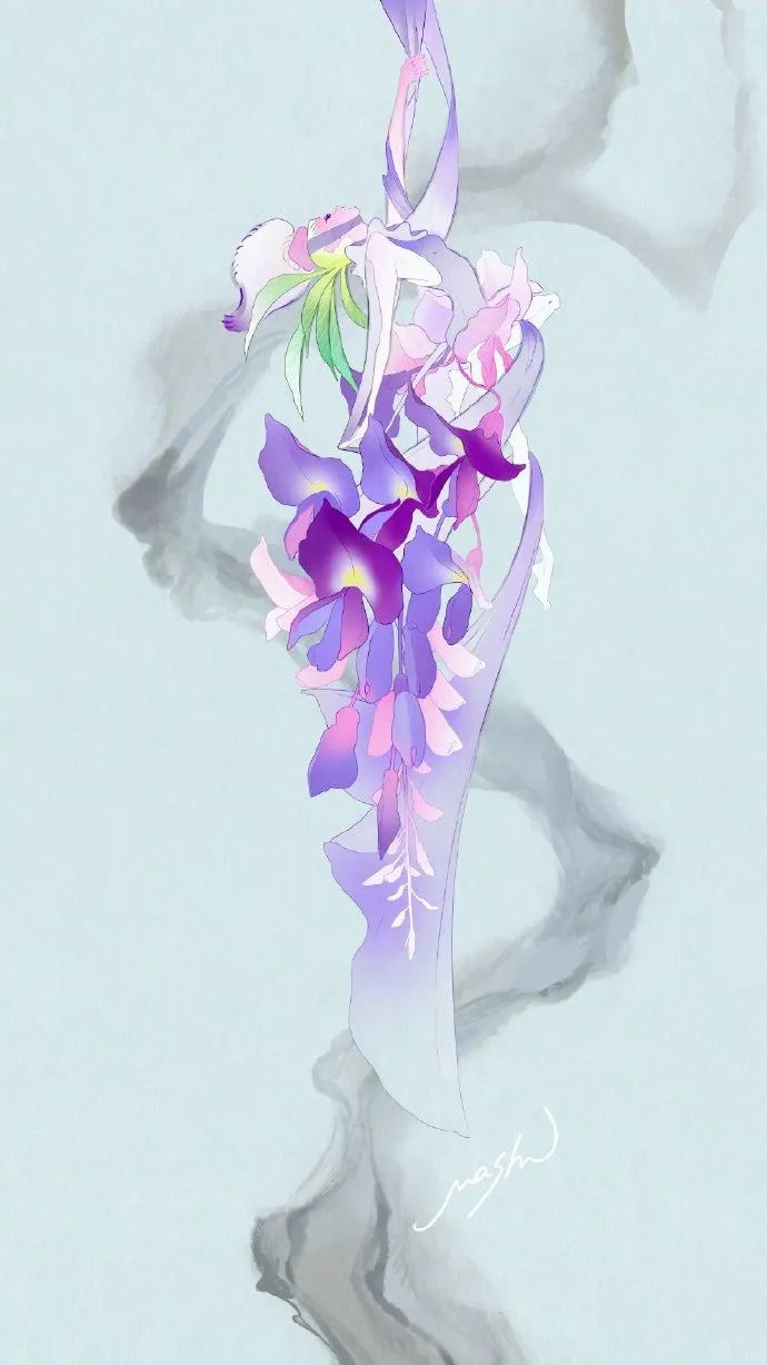 花朵拟人系列好美呀对花仙子有了画面