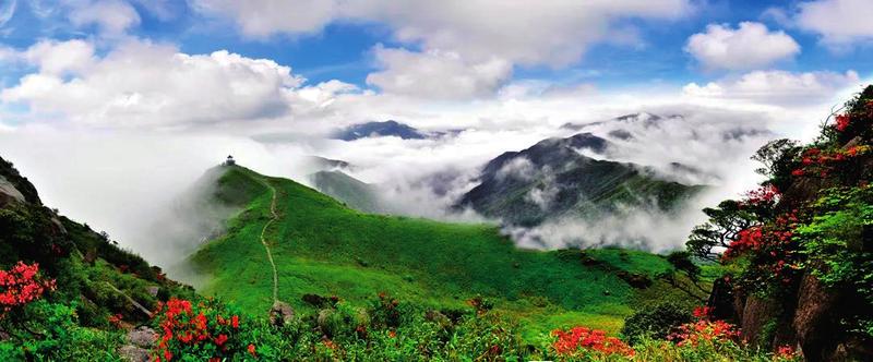 贺州姑婆山图片(贺州姑婆山图片全景)