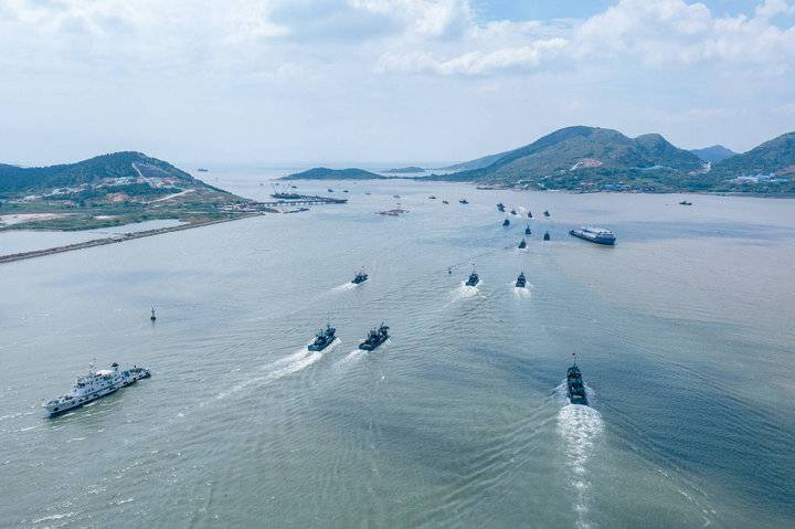 开海啦!乳山市700余艘渔船出海作业