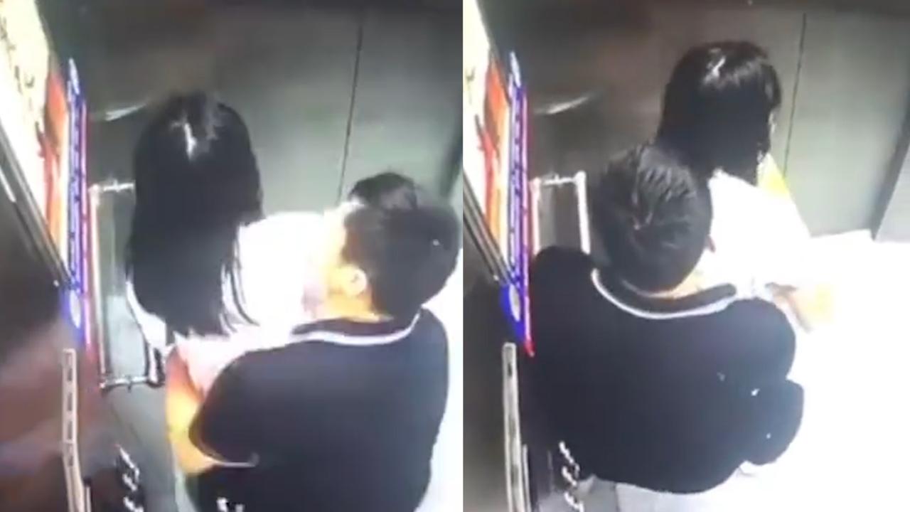 监拍:合肥一男子电梯内两次猥亵13岁女孩,还威胁女孩不许报警
