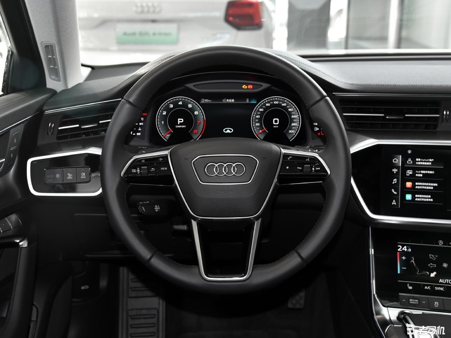奥迪a6(进口) 2021款 avant 先锋派 45 tfsi 臻选动感型内饰呈现出