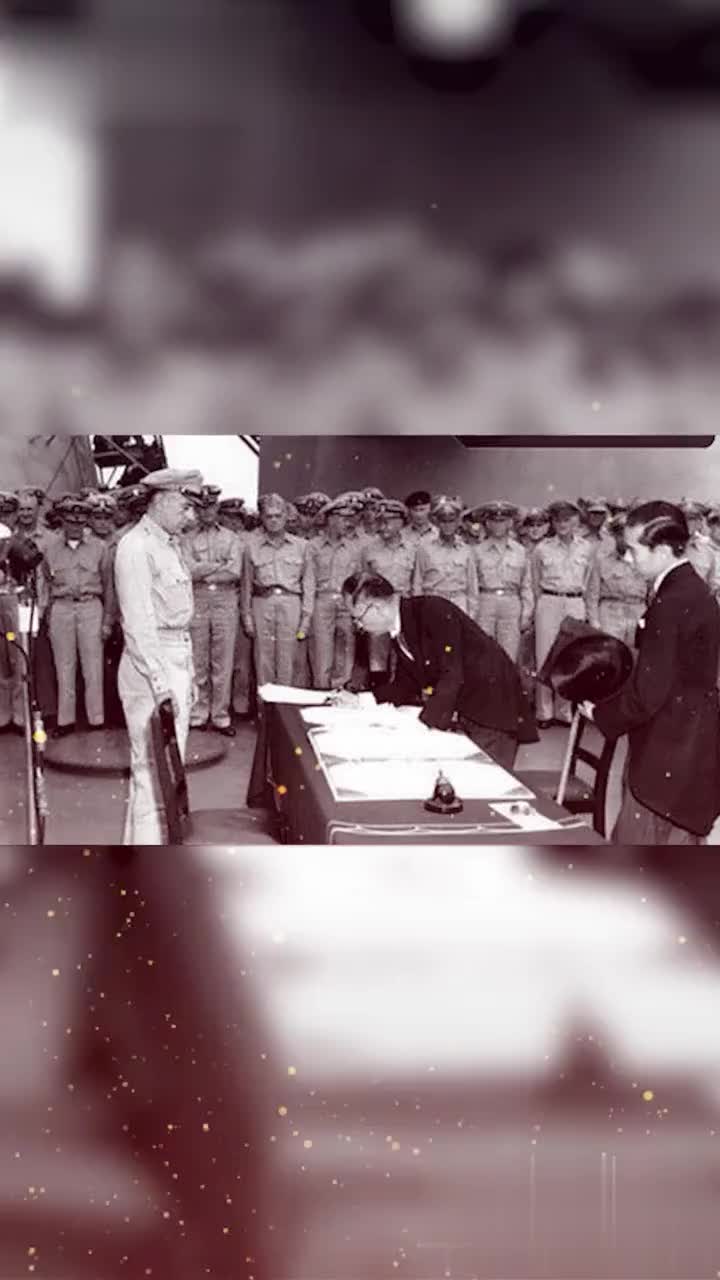 1945年9月2日,日本投降仪式在"密苏里"号上举行……__财经头条