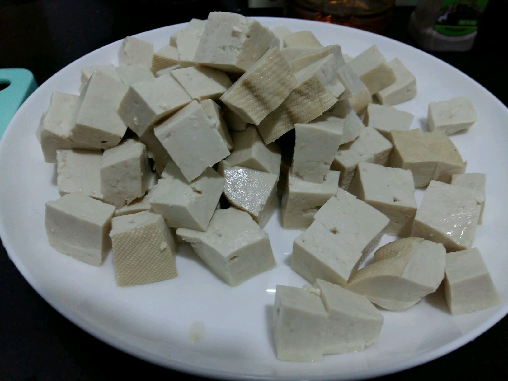 好吃又美味的葱烧豆腐