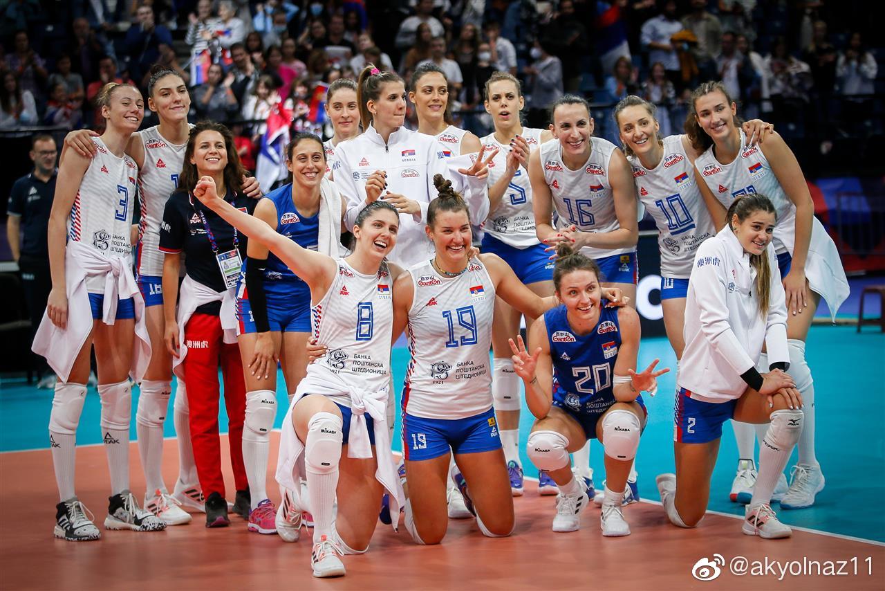 2021年女排欧锦赛1/4决赛