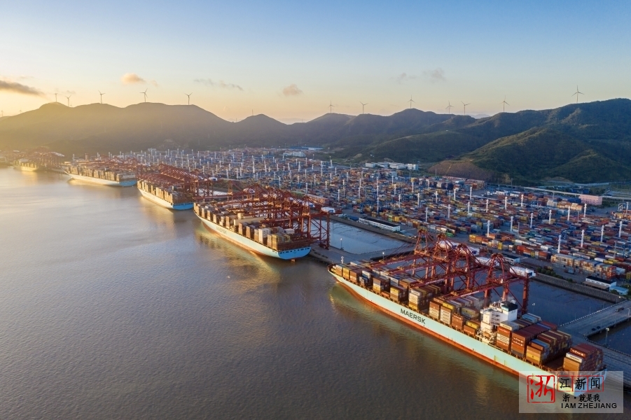 宁波舟山港穿山港区8月集装箱吞吐量创新高