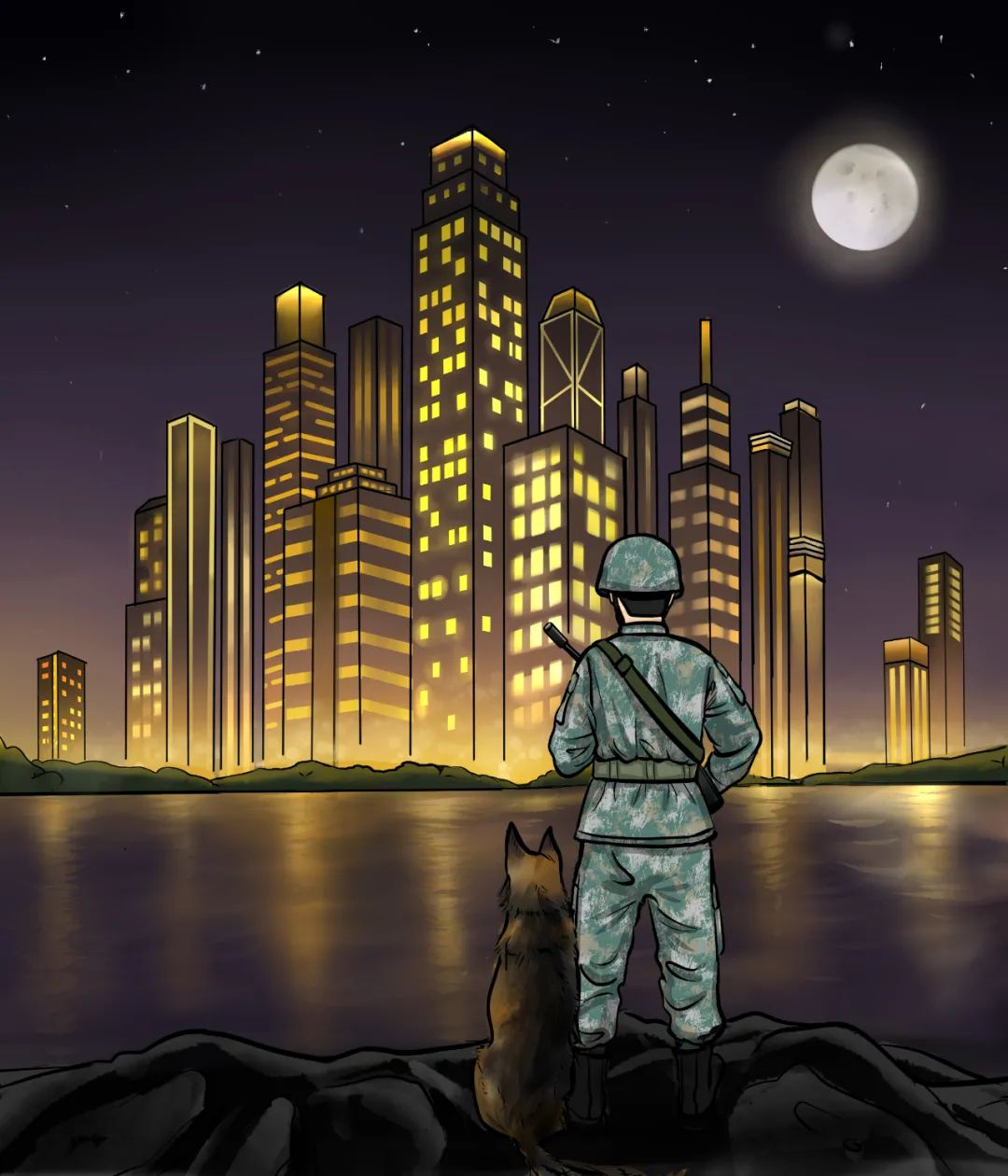 这组漫画,老兵看了回忆满满