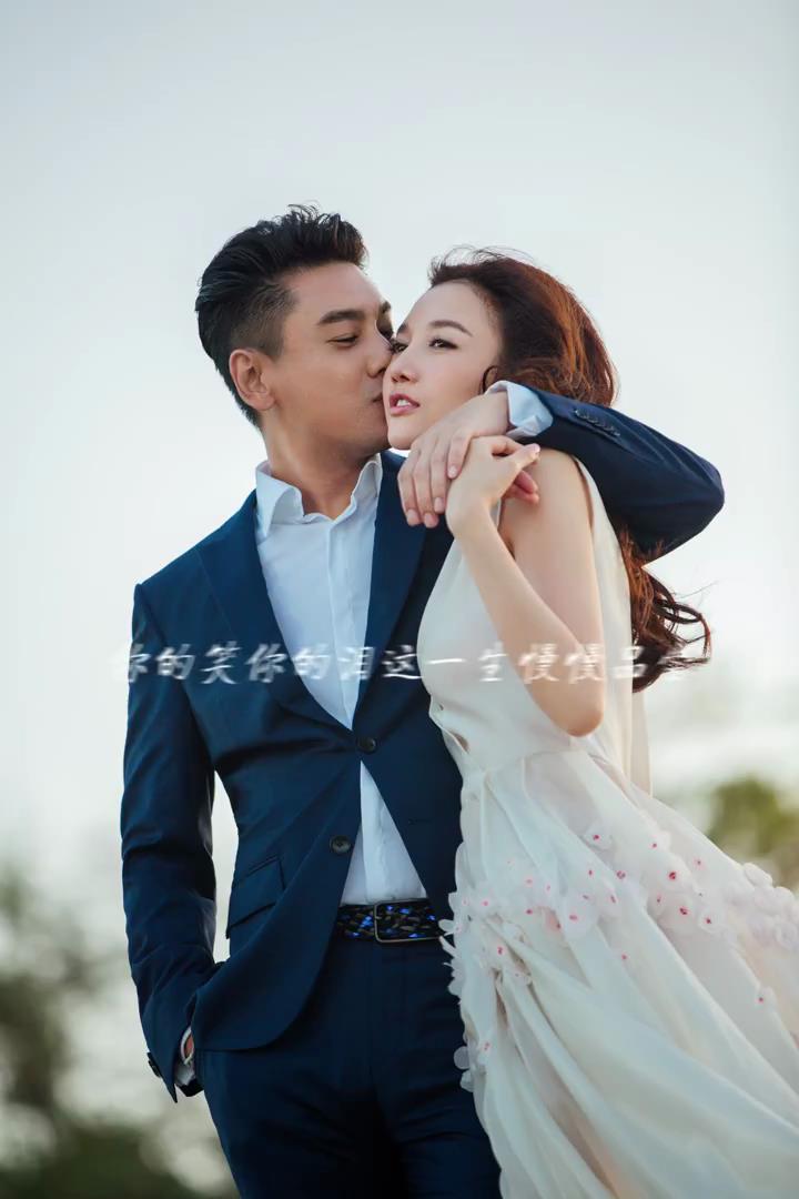 韩雯雯庆结婚五周年与朱孝天婚纱照唯美登对至今仍不敢要小孩