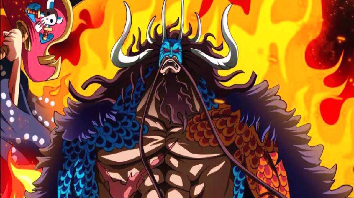 并且在第二次对战,路飞以四档形态下,配合霸王色缠绕