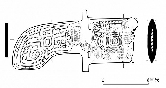 叶家山M111铁刃铜戈（图片来源：《江汉考古》2020年02期）