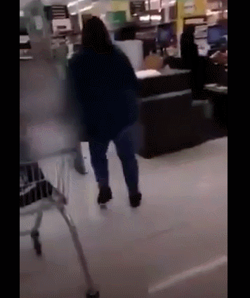 社交平台上流传的事发现场视频，马赛克处为受伤倒地的伤员