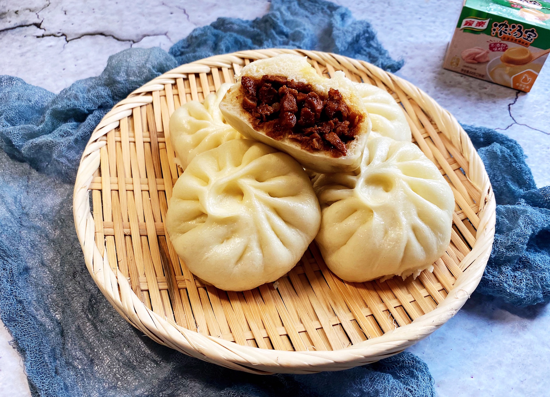 好吃不过酱肉包学会了这个做法不用去外面买了又白又胖的