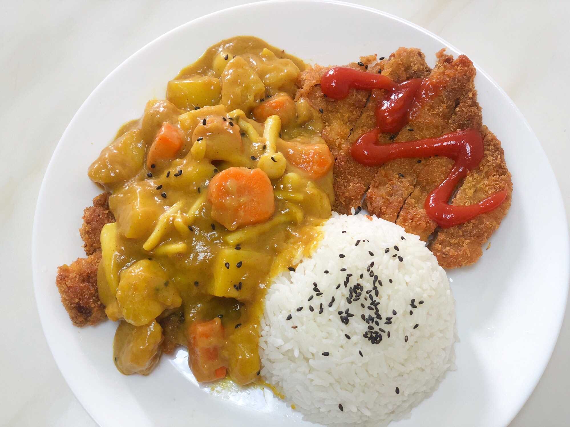 咖喱猪扒饭|猪扒|咖喱|扒饭_新浪新闻