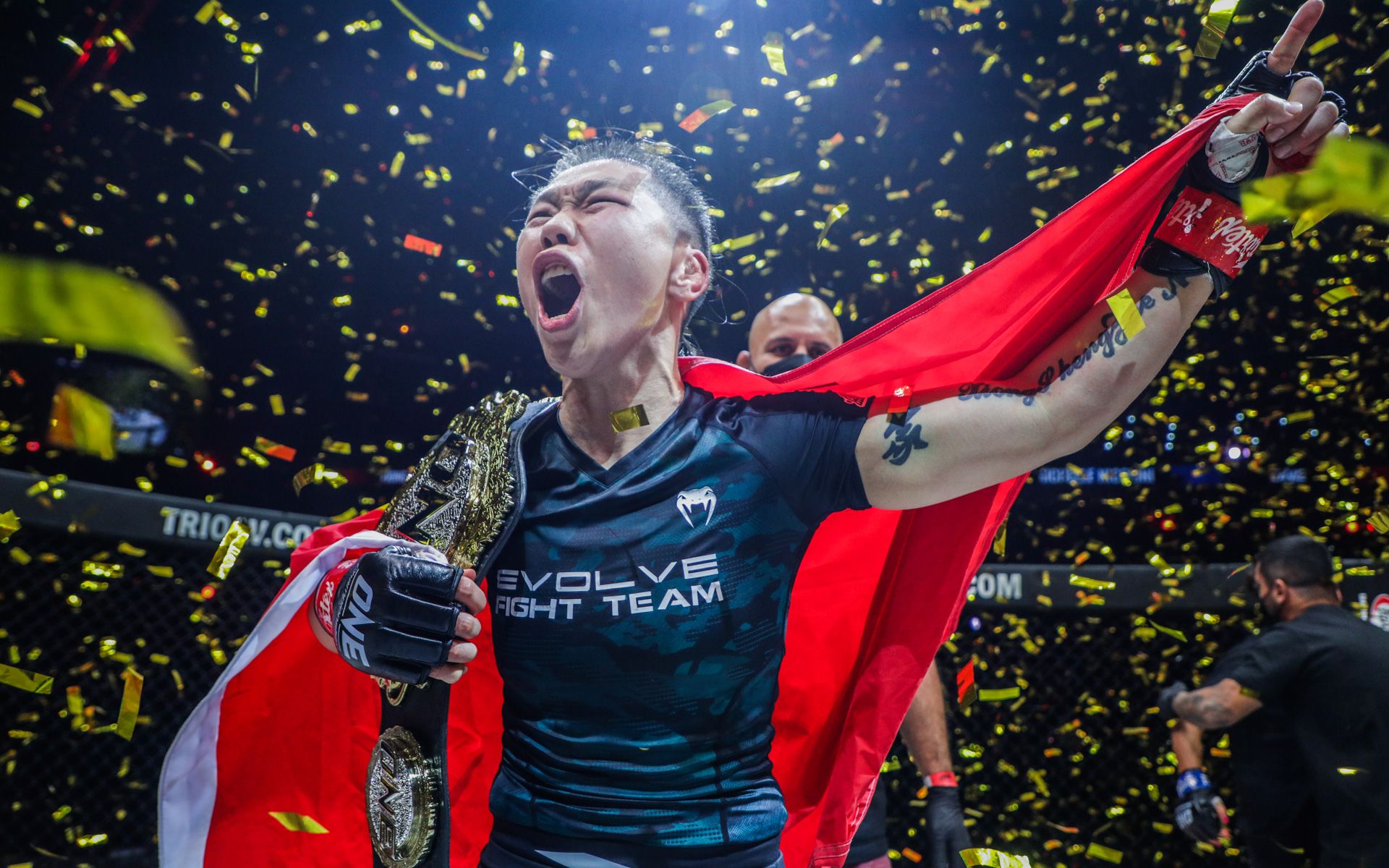 降服柔术大师,熊竞楠第5次卫冕草量级金腰带|柔术|one冠军赛|金腰带