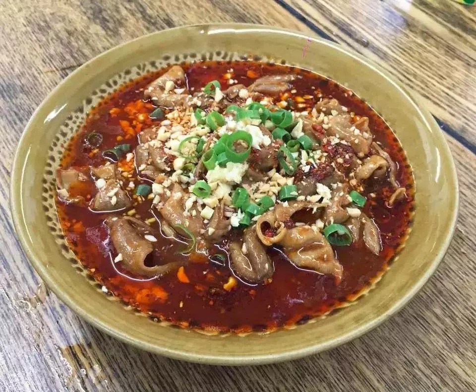 美味的豆花牛肉