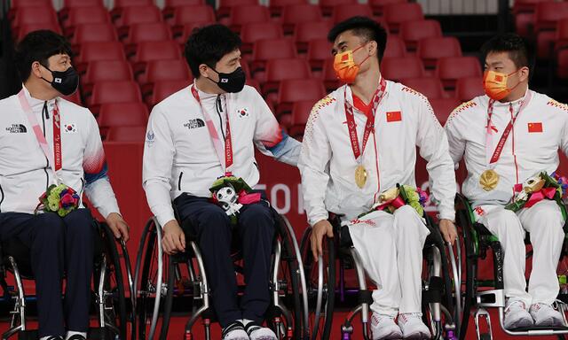 国球荣耀！中国残奥乒乓队16金收官，团体最强势，地震女孩感人休闲区蓝鸢梦想 - Www.slyday.coM