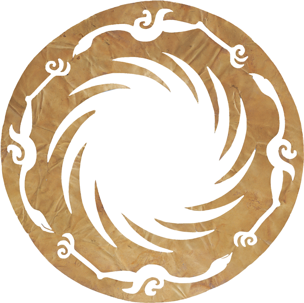 太阳神鸟(复制品)晚商至西周金金沙遗址博物馆藏
