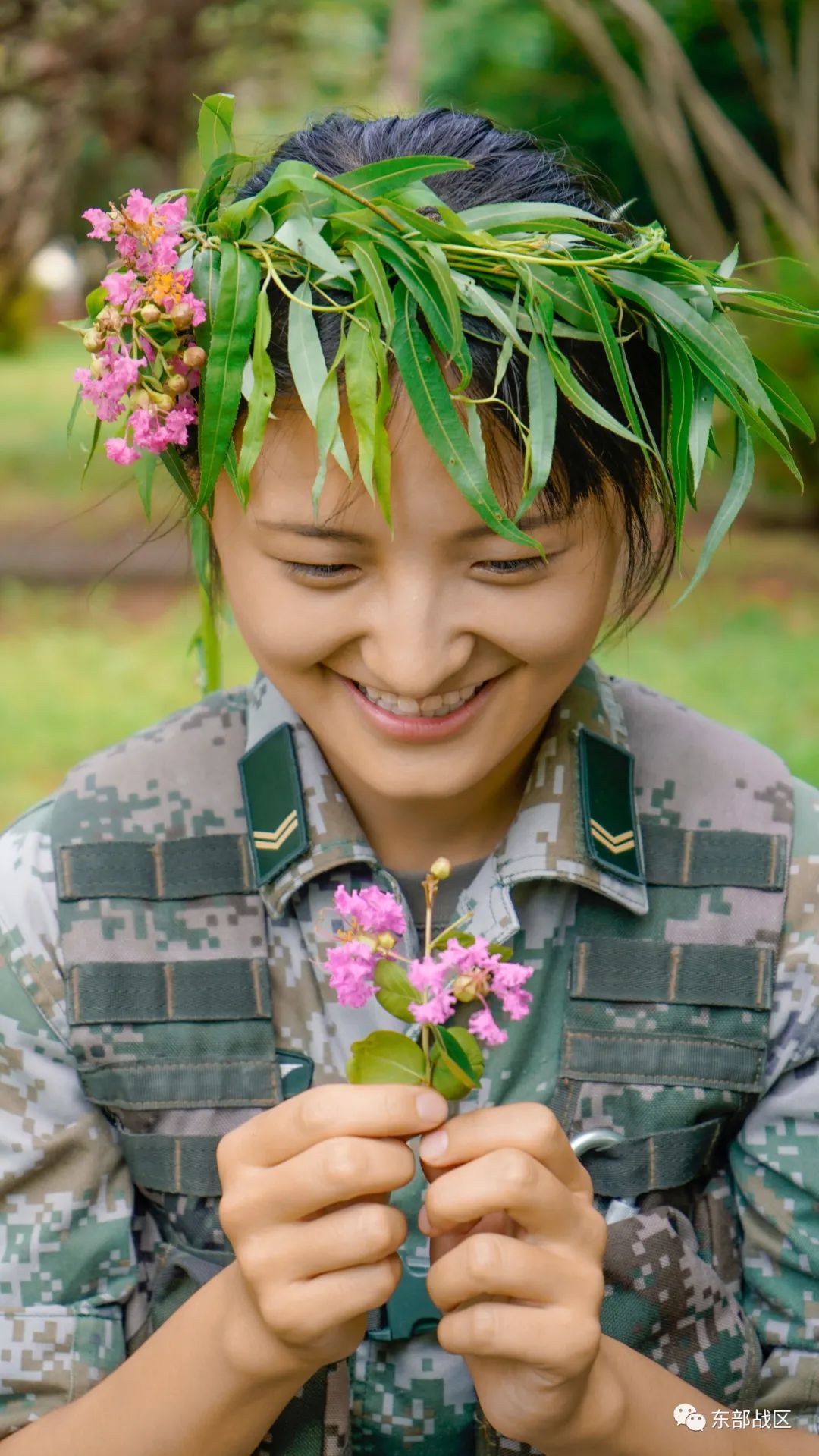 兵姐兵哥的退伍写真