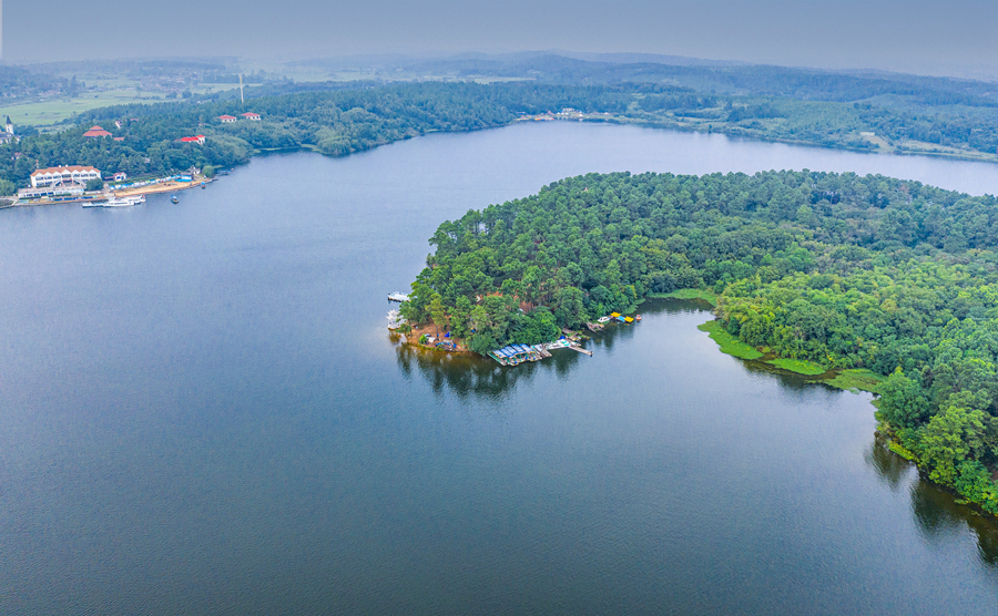 "飞阅"中国丨碧水安澜岱山湖