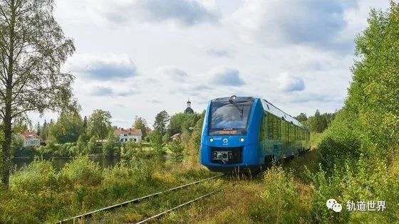 阿尔斯通coradiailint氢能源铁路列车首次在瑞典运行