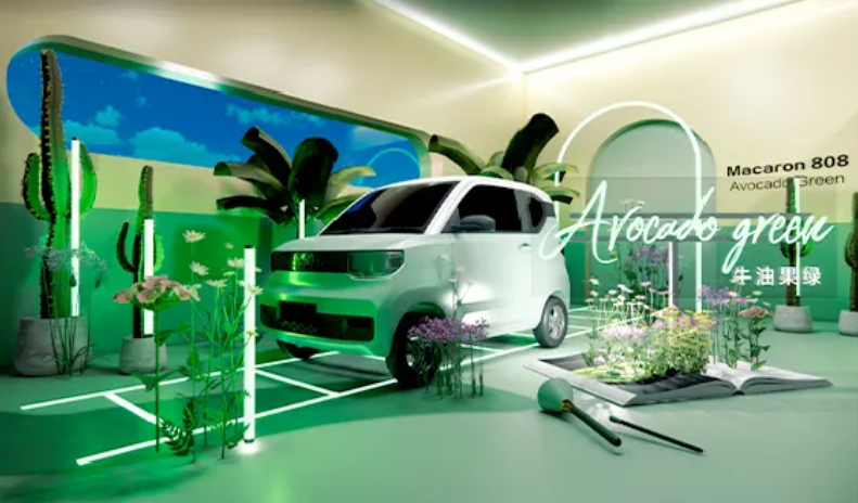 车圈优衣库,宏光miniev马卡龙秋色版上市!