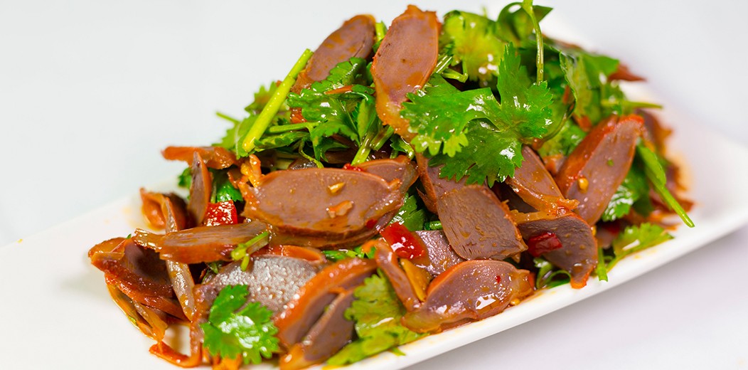 一道凉拌鸭胗下饭又下酒学会这道菜再也不用去外面买