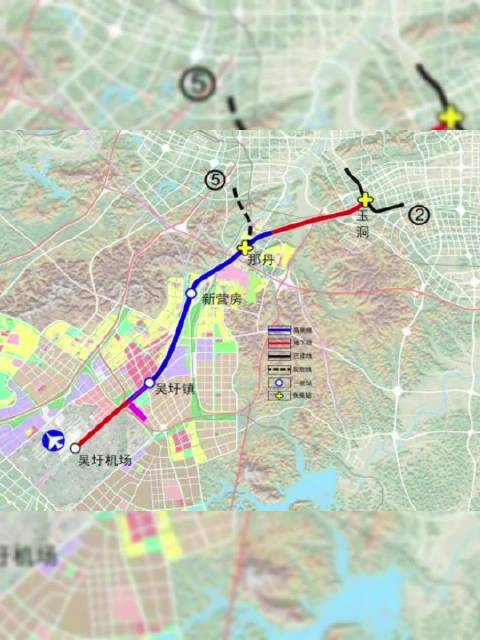 定了!南宁轨道交通机场线公布5个站点