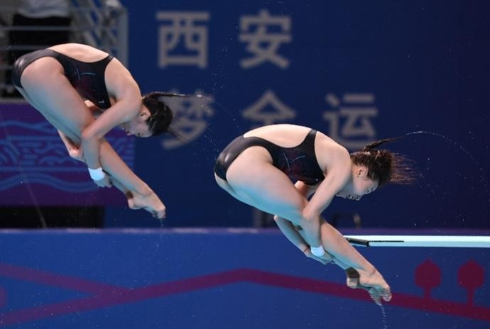 全运会女子跳水团体决赛“神仙打架”，全红婵率领广东队夺冠休闲区蓝鸢梦想 - Www.slyday.coM