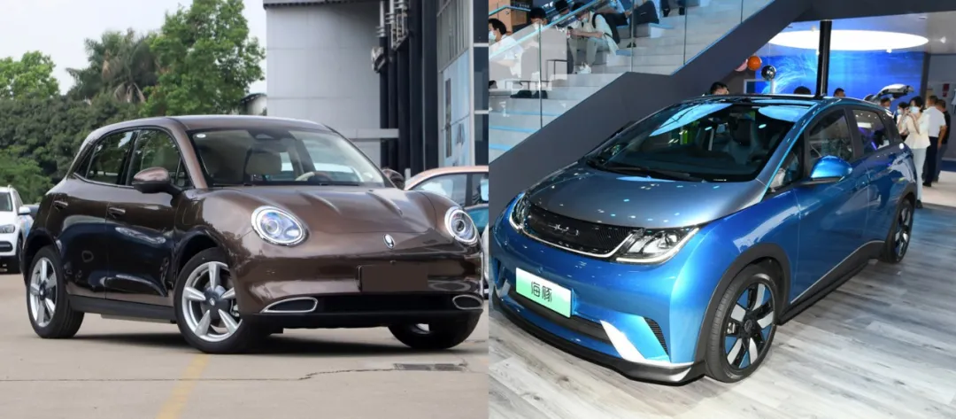 12万级最强电动小车，比亚迪海豚对比欧拉好猫，买谁更好？