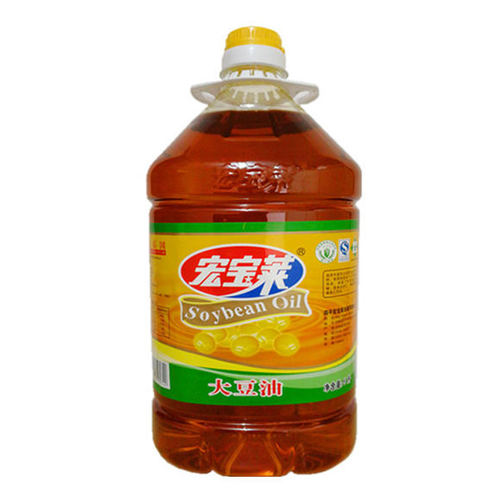 油脂有限公司生产的1批次传统压榨大豆油(5l/桶,宏宝莱及图形商标