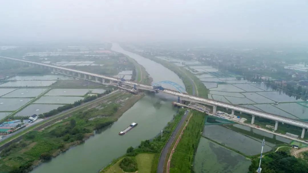 湖杭铁路德清段全线贯通明年9月通车