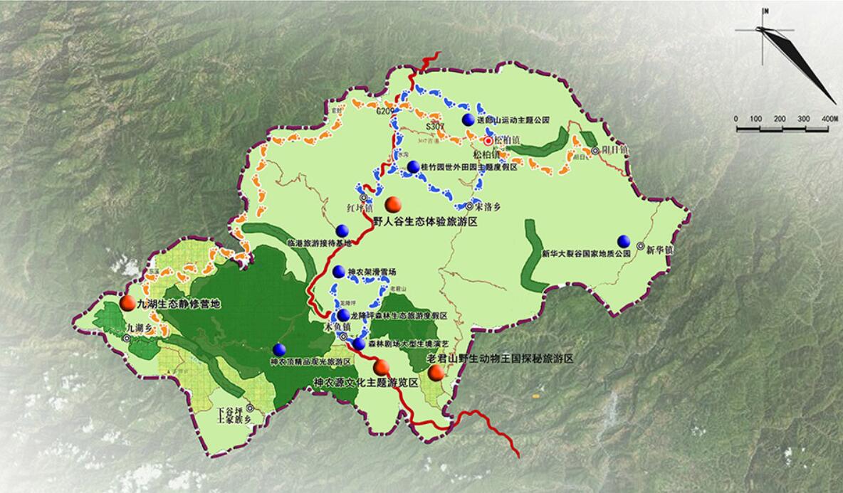 28万亩,而整个神农架的林区总面积3253平方公里,由于自然生态系统非常