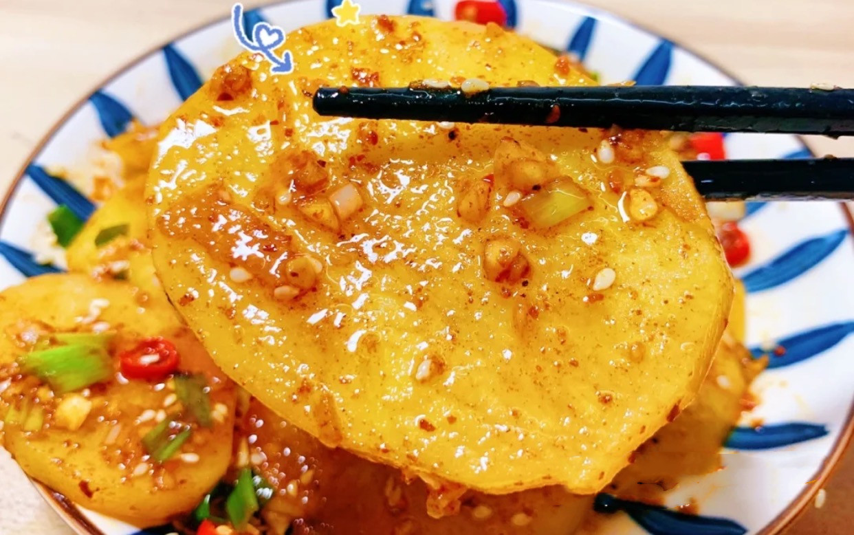 好吃的凉拌土豆片