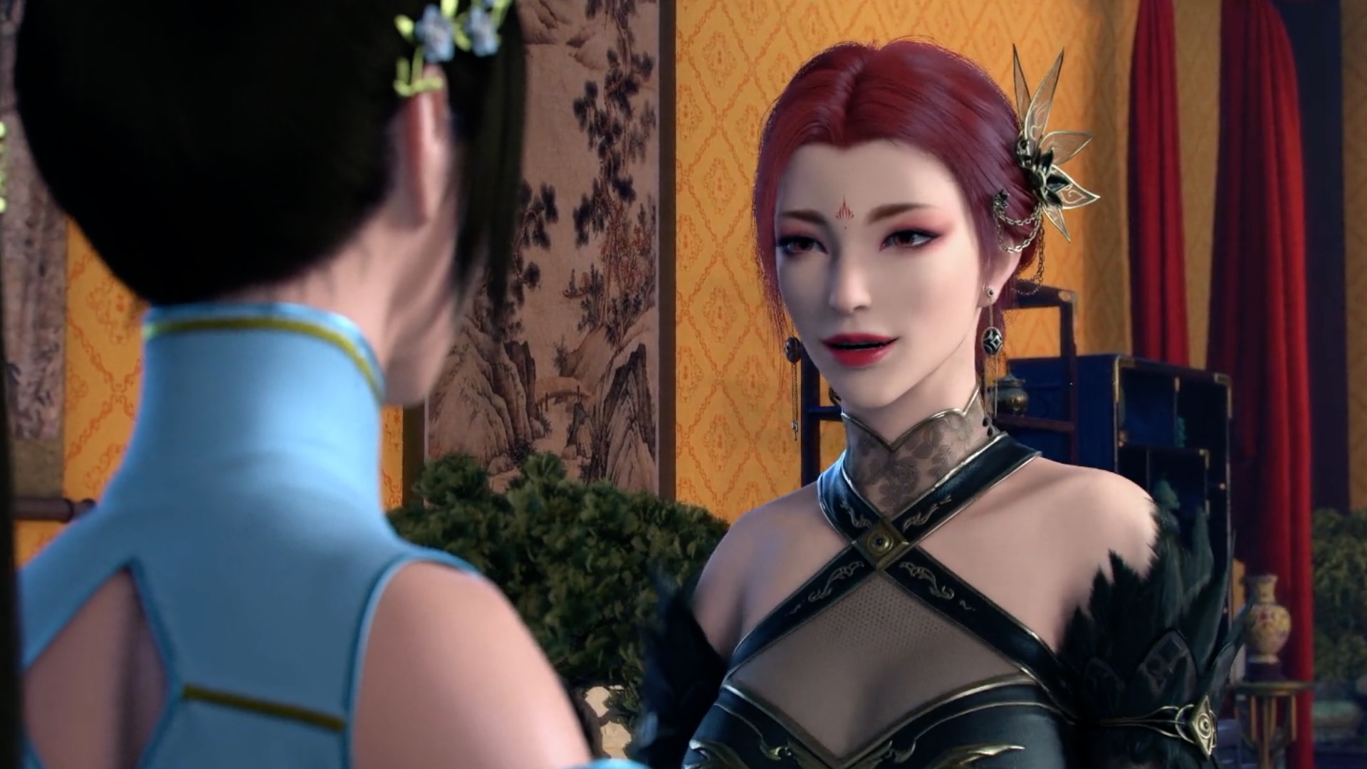 雅妃虽然天生尤物但内心孤傲从不以色取悦于人