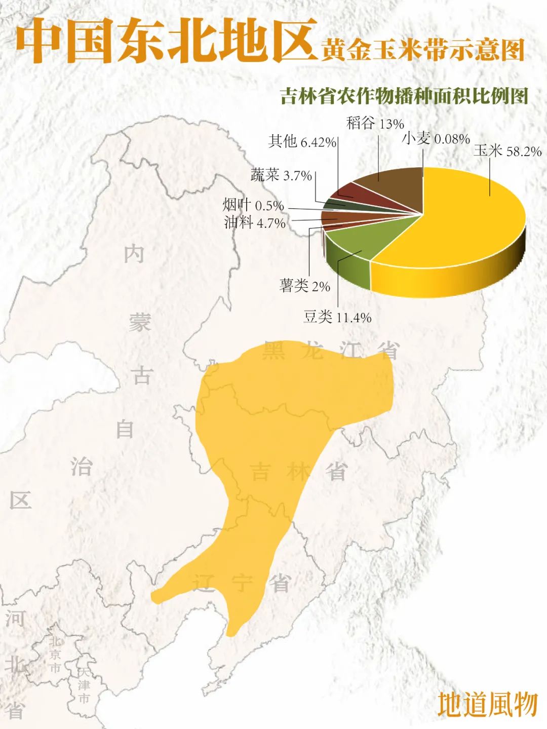 东北地区黄金玉米带示意图.制图/孙璐