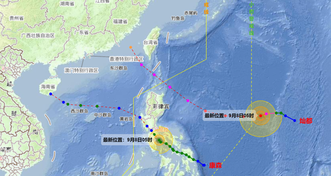 超17级！台风“灿都”迅速爆发成超强台风，直奔广东福建！14级“康森”瞄准海南！休闲区蓝鸢梦想 - Www.slyday.coM