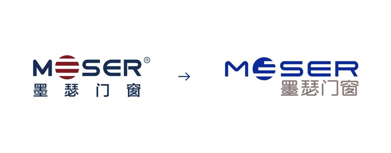 今年7月在中国建博会(广州)会场,墨瑟门窗重磅发布全新logo,vi及其他