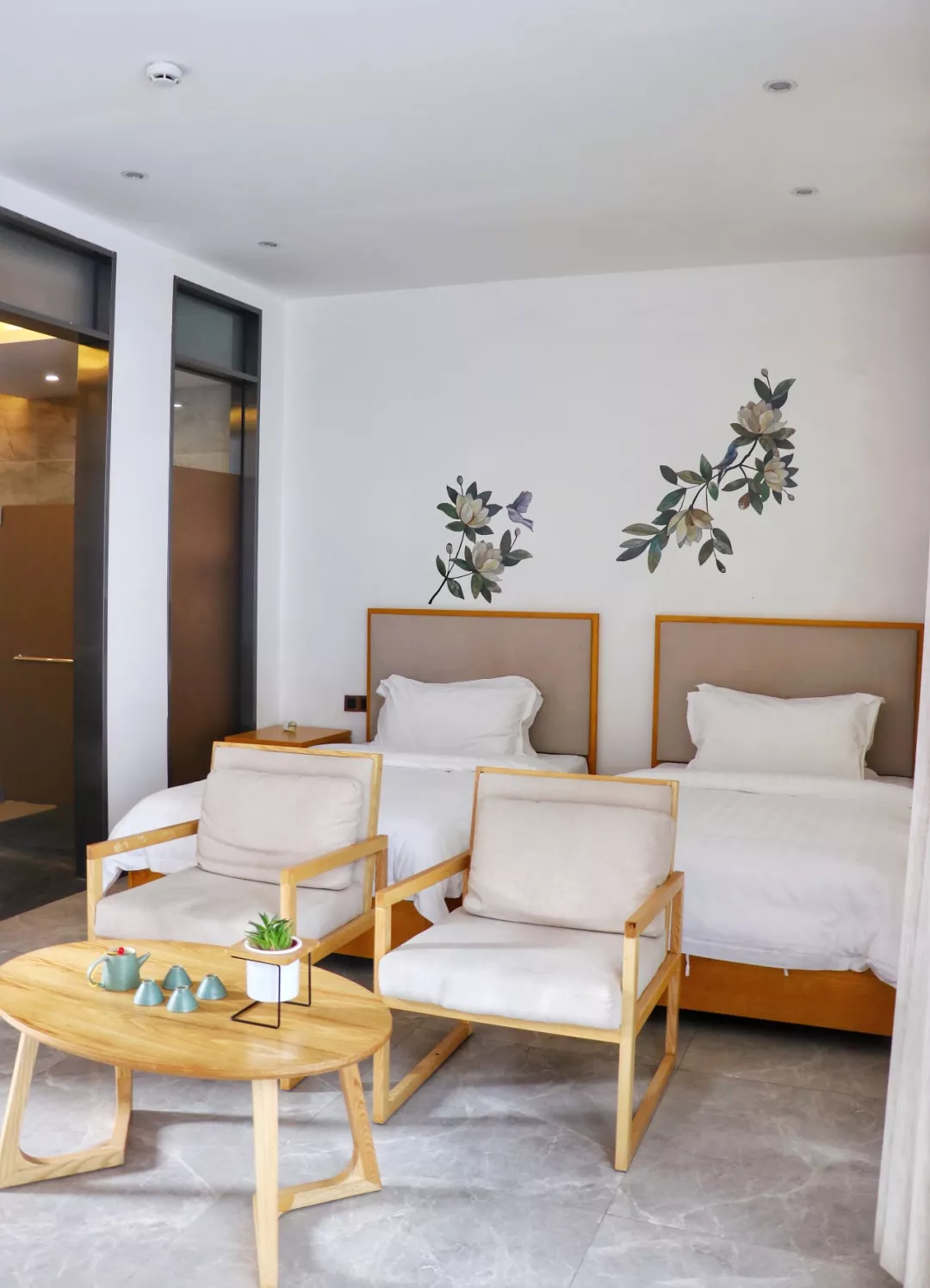 广州自驾1h,佛山这家私藏一处高配却低调的清新禅意民宿丨碧榕庄