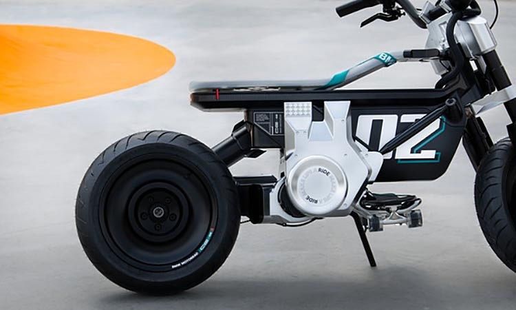 宝马推出概念电动摩托车外形时尚最高时速90公里