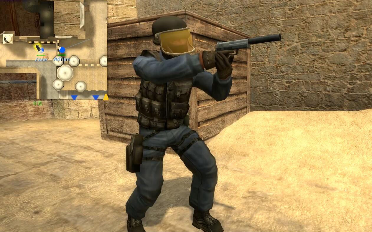 cs中的电焊工gign竟是唯一不被嘲笑的法国部队