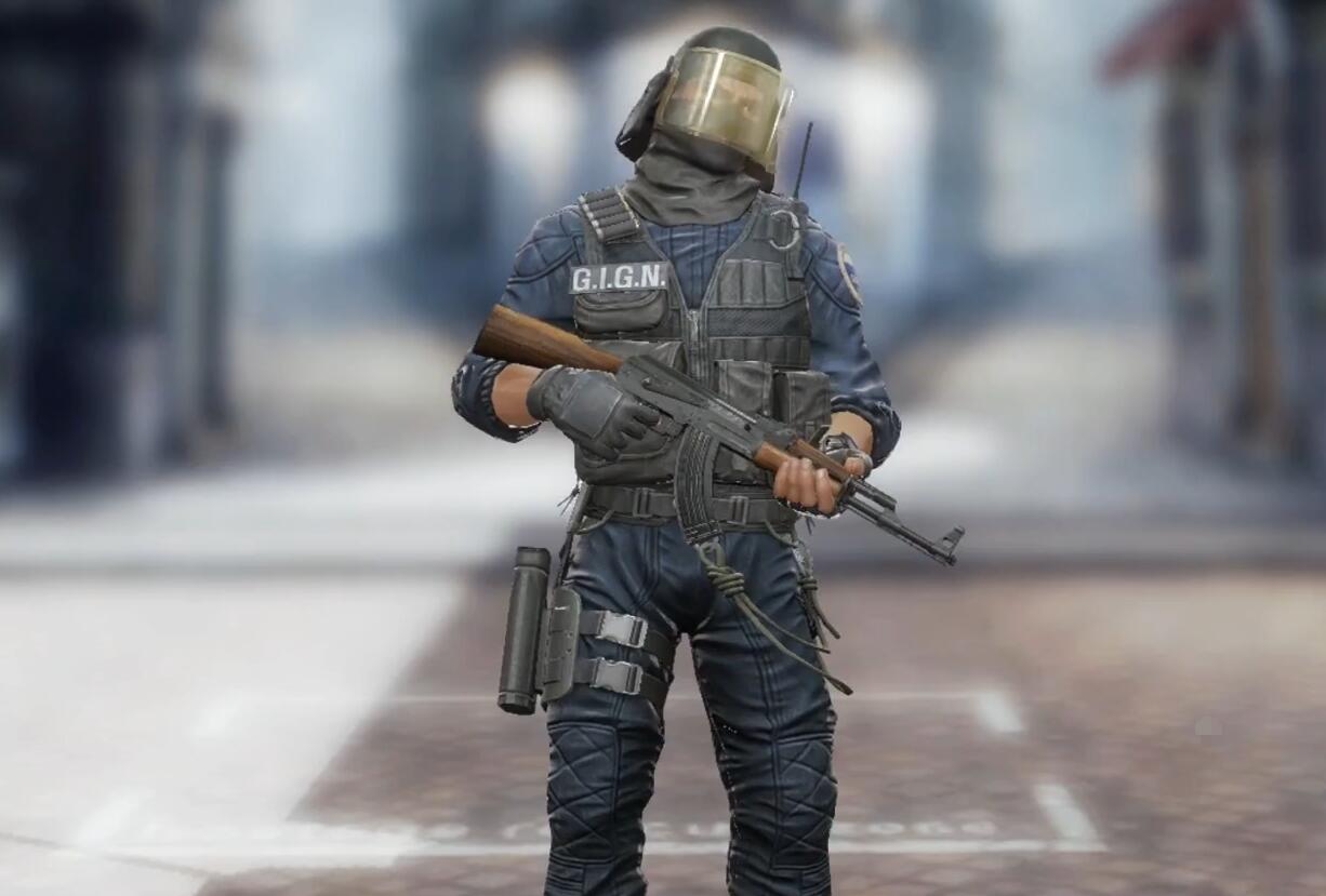 cs中的电焊工gign竟是唯一不被嘲笑的法国部队